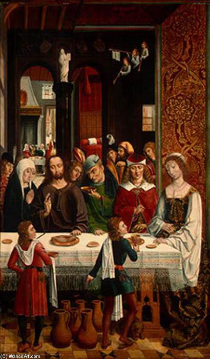 Wikioo.org – L'Enciclopedia delle Belle Arti - Pittura, Opere di Master Of The Catholic Kings - Le nozze di Cana