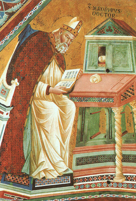 Wikioo.org - The Encyclopedia of Fine Arts - Painting, Artwork by Master Of The Isaac Stories - The Doctors of the Church (detail)