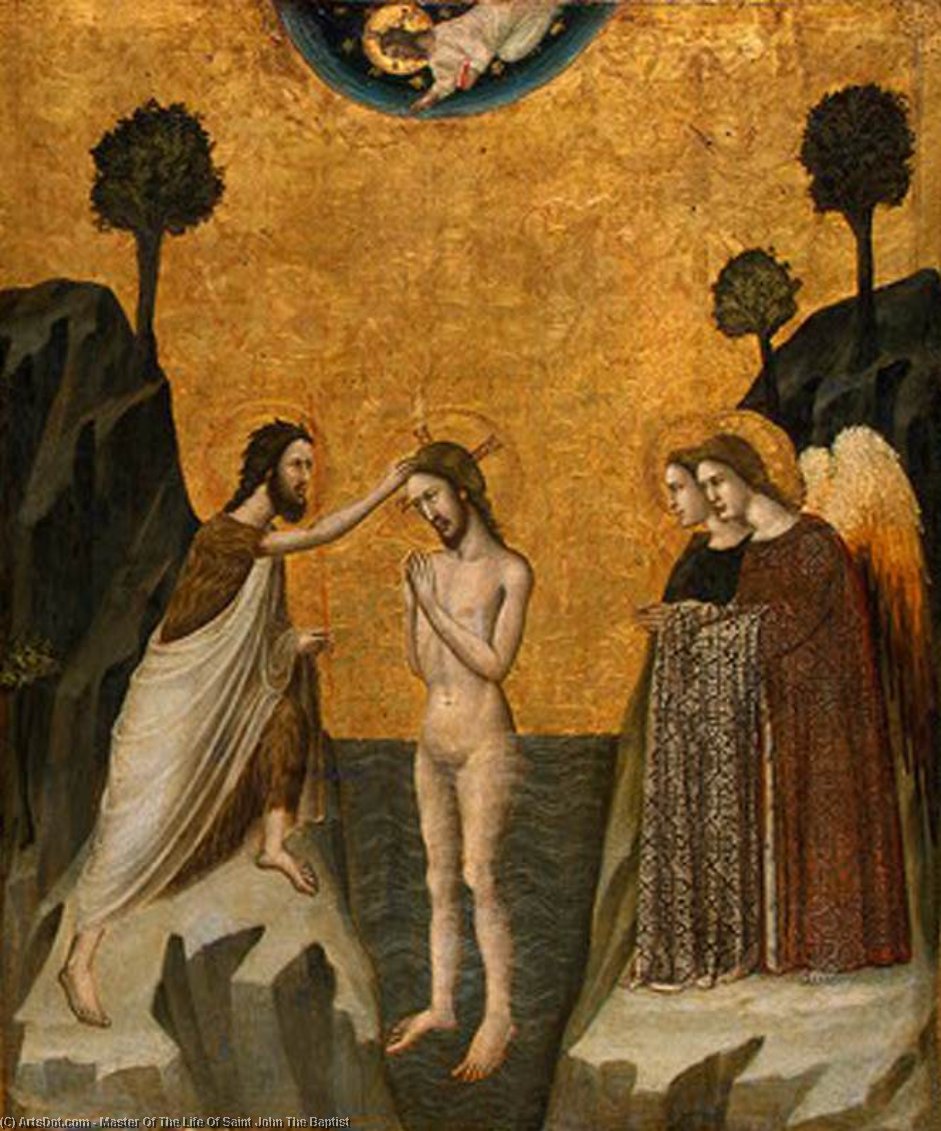 Wikioo.org - The Encyclopedia of Fine Arts - Painting, Artwork by Master Of The Life Of Saint John The Baptist - Scenes from the Life of Saint John the Baptist