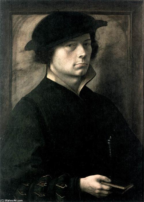Wikioo.org - The Encyclopedia of Fine Arts - Painting, Artwork by Master Of The Lille Adoration - Portrait of a Man