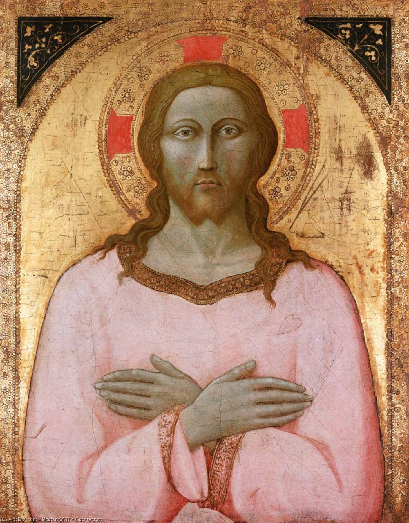 Wikioo.org - The Encyclopedia of Fine Arts - Painting, Artwork by Master Of The Osservanza - The Redeemer