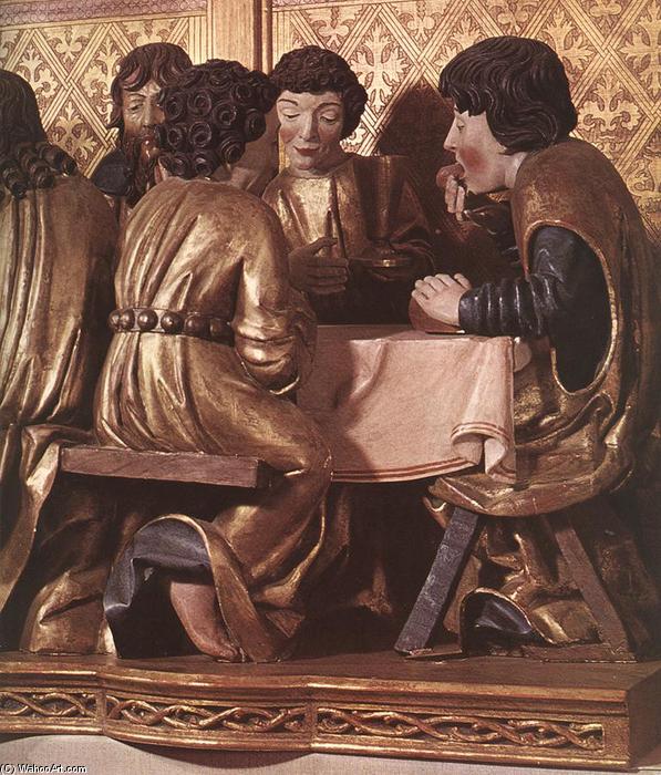 Wikioo.org - The Encyclopedia of Fine Arts - Painting, Artwork by Master Paul Of Lõcse - High Altarpiece of St. James (detail)