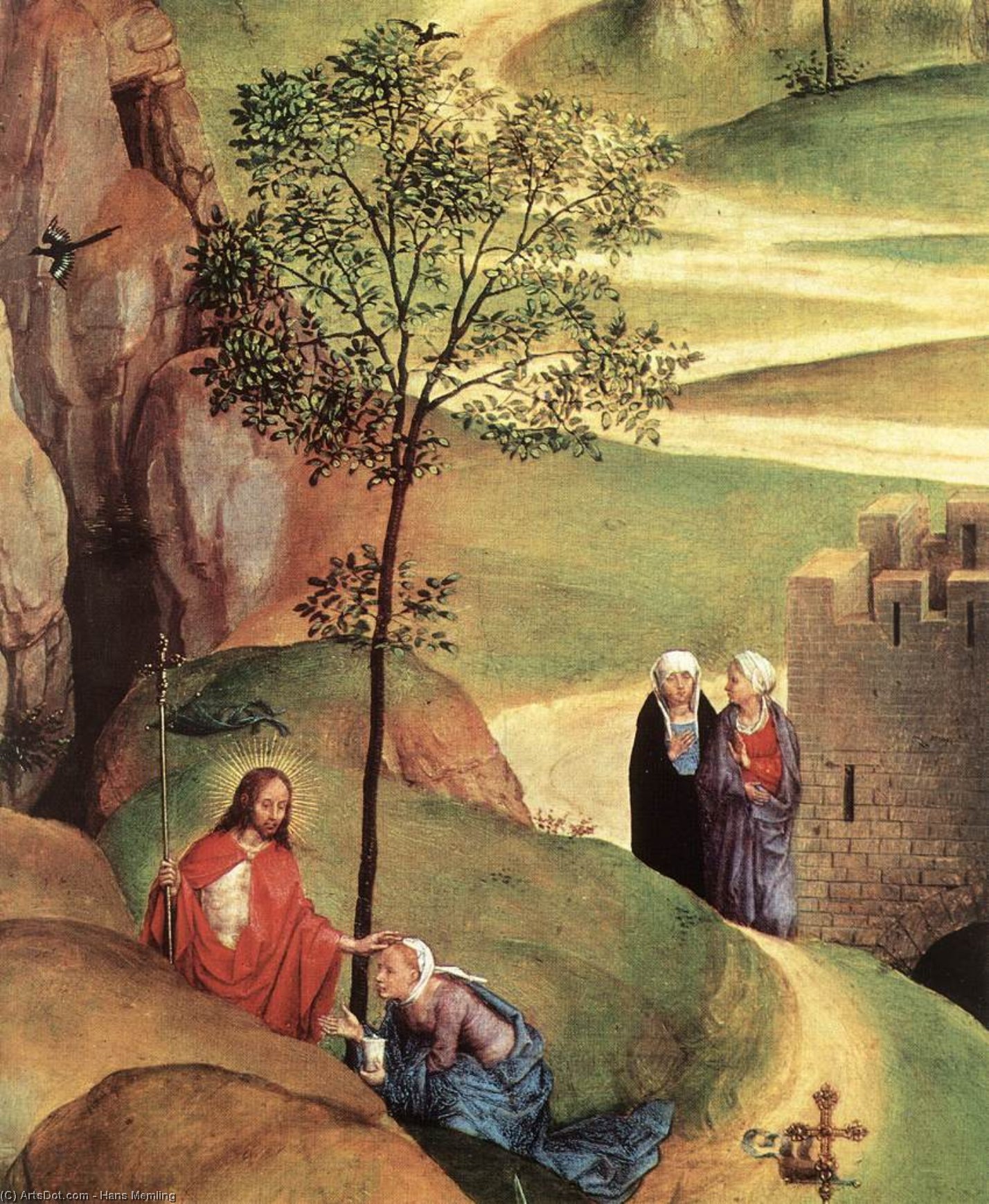 WikiOO.org - Enciclopédia das Belas Artes - Pintura, Arte por Hans Memling - Advent and Triumph of Christ (detail)
