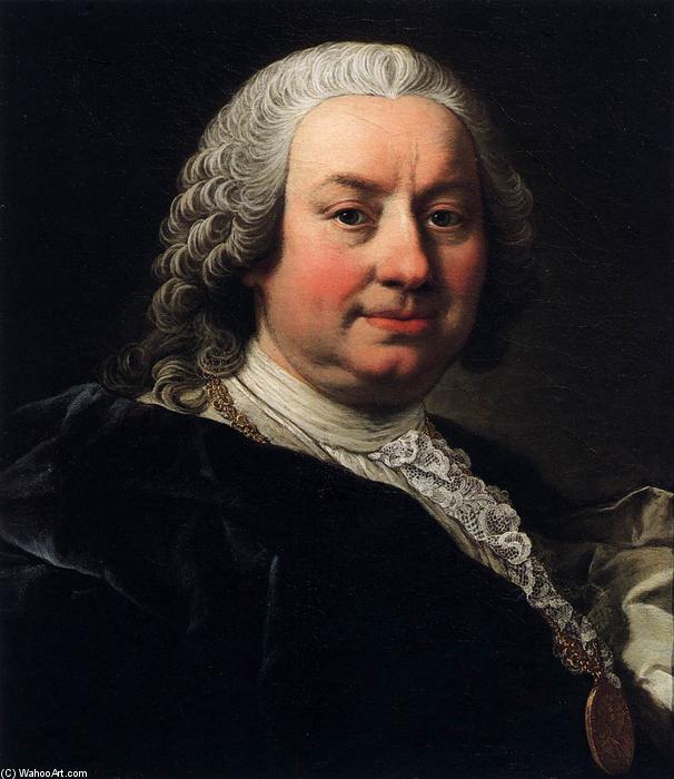 Wikioo.org - The Encyclopedia of Fine Arts - Painting, Artwork by Martin Van Meytens - Self-Portrait