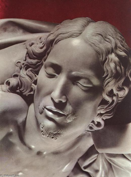 WikiOO.org - 백과 사전 - 회화, 삽화 Michelangelo Buonarroti - Pietà (detail)