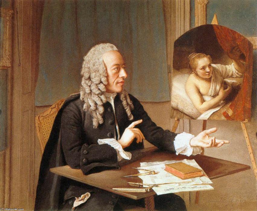 WikiOO.org – 美術百科全書 - 繪畫，作品 Jean Étienne Liotard - 肖像弗朗索瓦Tronchin的