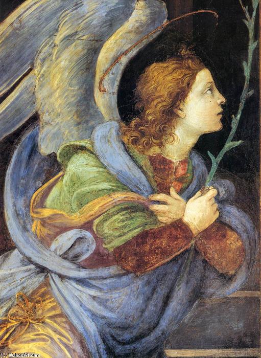 WikiOO.org - Enciclopédia das Belas Artes - Pintura, Arte por Filippino Lippi - Annunciation (detail)