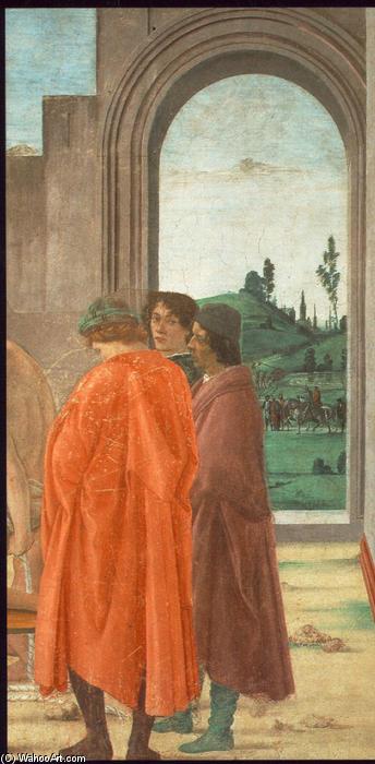 WikiOO.org - 백과 사전 - 회화, 삽화 Filippino Lippi - Crucifixion of Peter (detail)