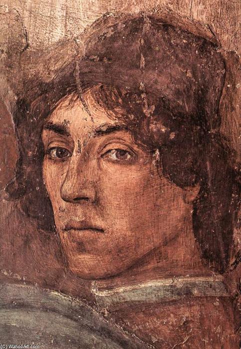Wikioo.org – L'Encyclopédie des Beaux Arts - Peinture, Oeuvre de Filippino Lippi - Dispute avec Simon Magus et la crucifixion de Pierre (détail)