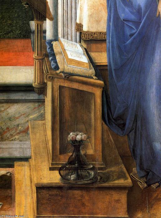 WikiOO.org - Енциклопедия за изящни изкуства - Живопис, Произведения на изкуството Fra Filippo Lippi - Annunciation (detail)