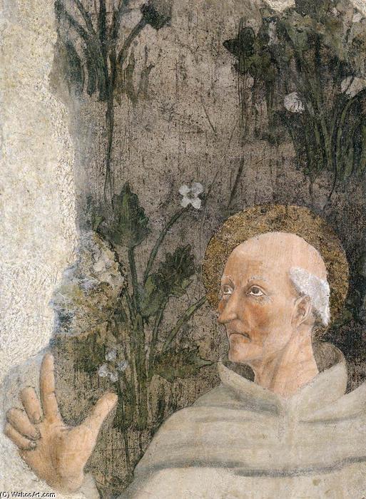 Wikioo.org - The Encyclopedia of Fine Arts - Painting, Artwork by Lorentino D'arezzo - St Bernardino of Siena
