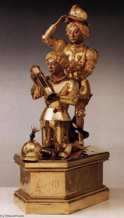 WikiOO.org - Encyclopedia of Fine Arts - Maleri, Artwork Gerard Loyet - St Lambert Reliquary