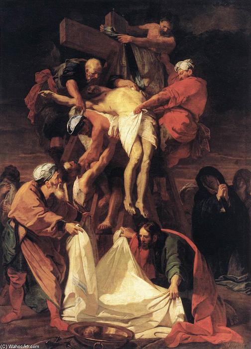 Wikioo.org - The Encyclopedia of Fine Arts - Painting, Artwork by Jean Baptiste Jouvenet - Descent from the Cross