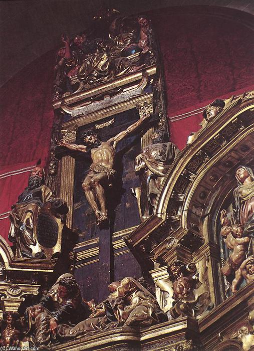 Wikioo.org – La Enciclopedia de las Bellas Artes - Pintura, Obras de arte de Juan De Juni - Antigua altar (detalle)