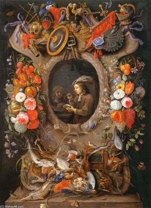 WikiOO.org - Encyclopedia of Fine Arts - Lukisan, Artwork Jan Van Kessel - The Soap Bubbles
