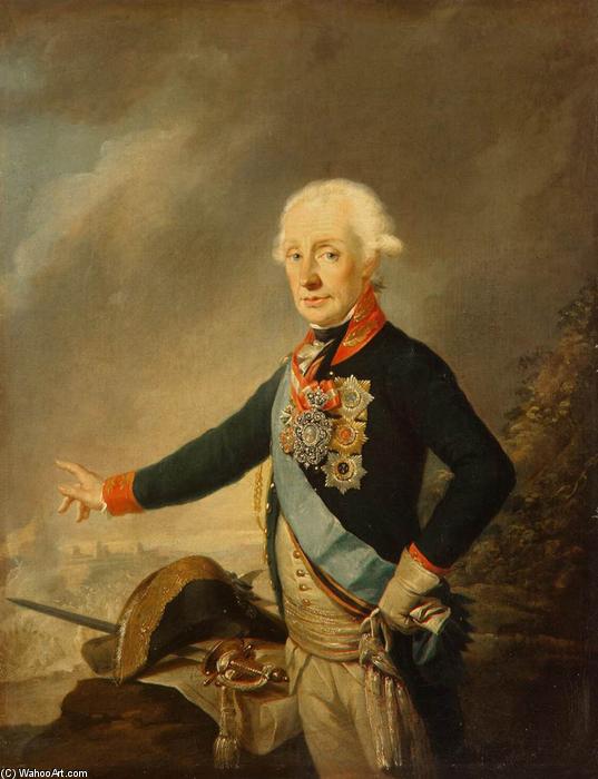 WikiOO.org - Enciclopédia das Belas Artes - Pintura, Arte por Joseph Kreutzinger - Portrait of Count Alexander Suvorov