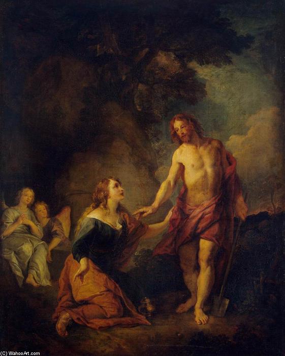 WikiOO.org - Enciklopedija dailės - Tapyba, meno kuriniai Charles De La Fosse - Christ Appearing to Mary Magdalene