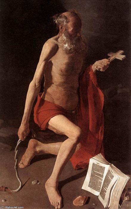 Wikioo.org - The Encyclopedia of Fine Arts - Painting, Artwork by Georges De La Tour - St Jerome
