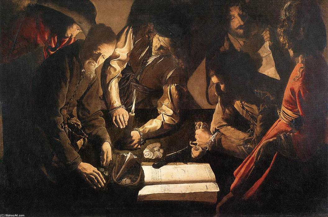 Wikioo.org - The Encyclopedia of Fine Arts - Painting, Artwork by Georges De La Tour - The Payment of Dues