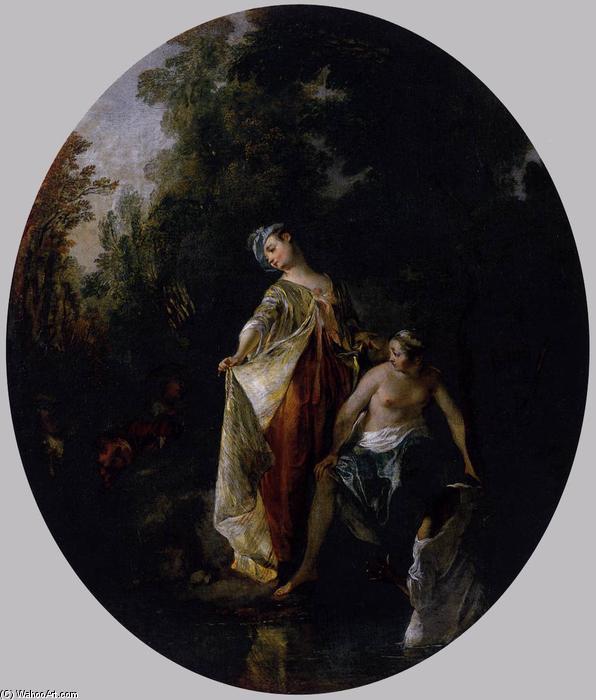 Wikioo.org - The Encyclopedia of Fine Arts - Painting, Artwork by Nicolas Lancret - Bathers