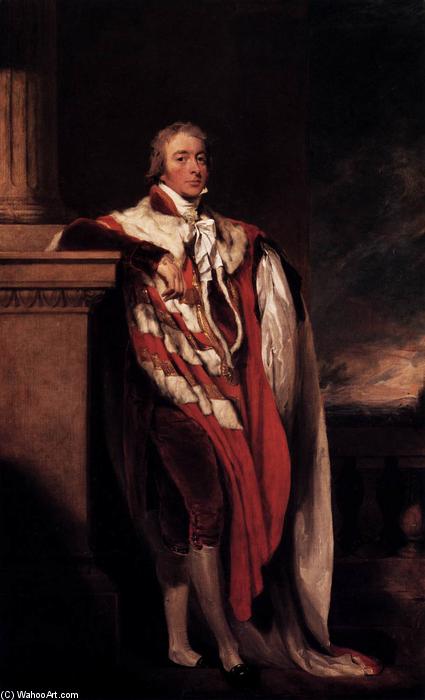 Wikioo.org - The Encyclopedia of Fine Arts - Painting, Artwork by Thomas Lawrence - John Fane, Tenth Count of Westmorland