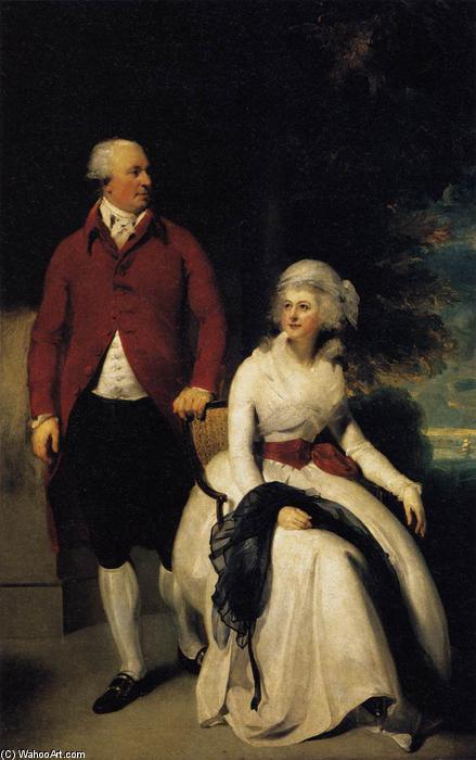 Wikioo.org - The Encyclopedia of Fine Arts - Painting, Artwork by Thomas Lawrence - Mr and Mrs John Julius Angerstein