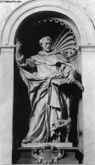 WikiOO.org - Encyclopedia of Fine Arts - Lukisan, Artwork Pierre Le Gros - St Dominic