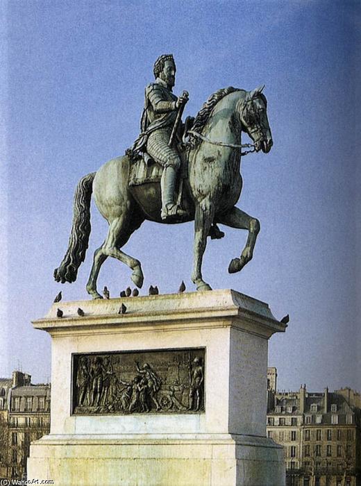 Wikioo.org - The Encyclopedia of Fine Arts - Painting, Artwork by François Frédéric Lemot - Equestrian Statue of Henri IV