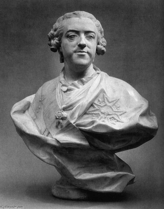 Wikioo.org – La Enciclopedia de las Bellas Artes - Pintura, Obras de arte de Jean Baptiste Ii Lemoyne - Luis XV