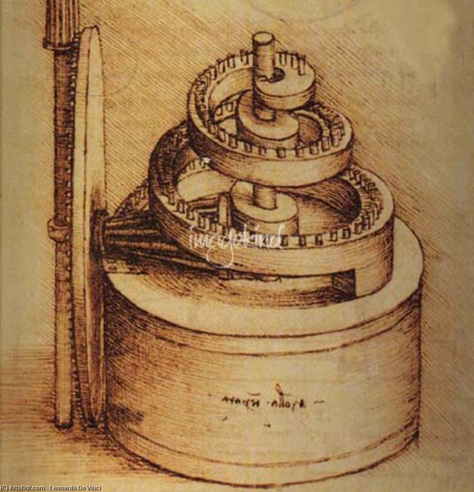 WikiOO.org – 美術百科全書 - 繪畫，作品 Leonardo Da Vinci - 春季 设备