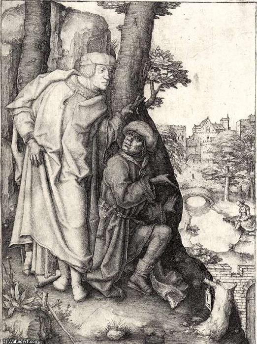 WikiOO.org - Encyclopedia of Fine Arts - Lukisan, Artwork Lucas Van Leyden - Susanna and the Elders
