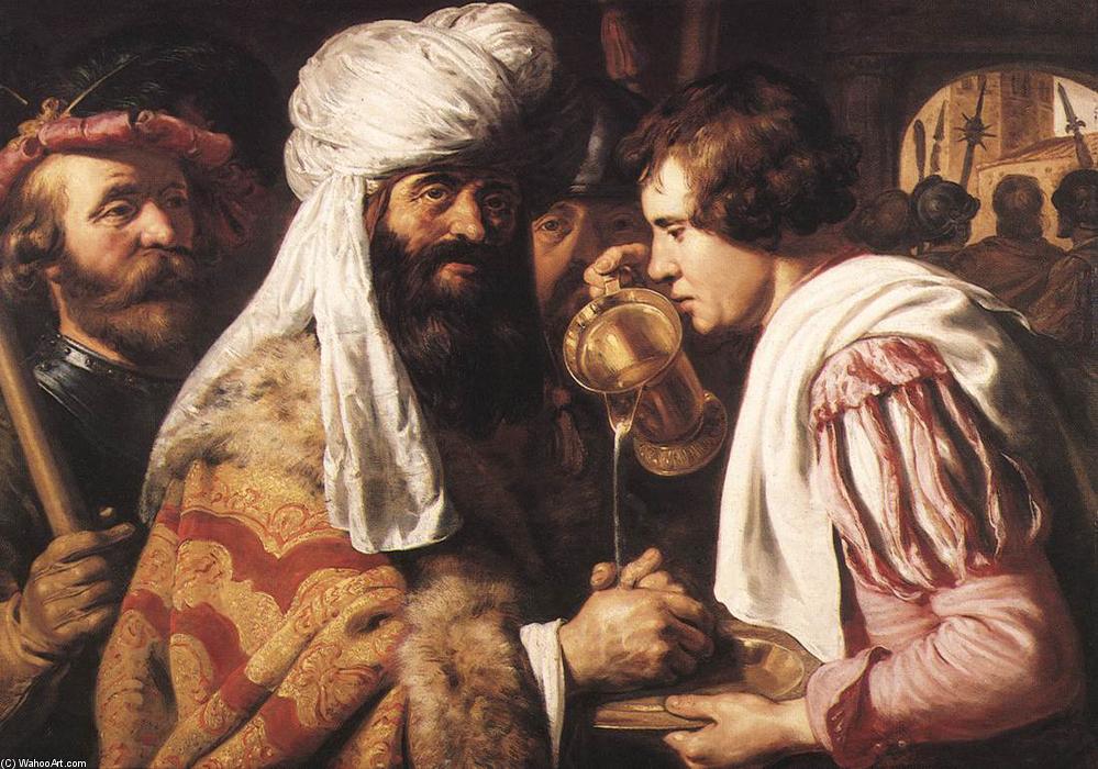 Wikioo.org - สารานุกรมวิจิตรศิลป์ - จิตรกรรม Jan Andrea Lievens - Pilate Washing his Hands