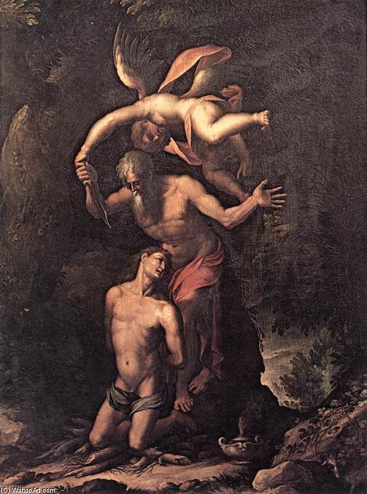 WikiOO.org - Encyclopedia of Fine Arts - Malba, Artwork Jacopo Ligozzi - Sacrifice of Isaac