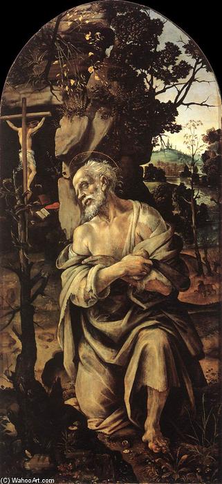 Wikioo.org - The Encyclopedia of Fine Arts - Painting, Artwork by Filippino Lippi - St Jerome