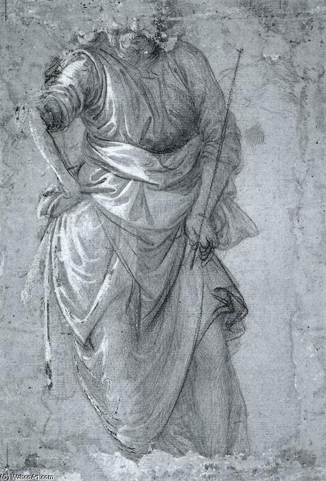WikiOO.org - Encyclopedia of Fine Arts - Lukisan, Artwork Fra Filippo Lippi - Figure study