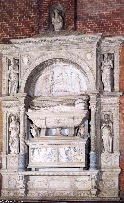 Wikioo.org - The Encyclopedia of Fine Arts - Painting, Artwork by Pietro Lombardo - Monument to Doge Niccolò Marcello