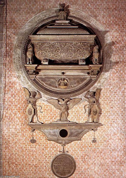 Wikioo.org - The Encyclopedia of Fine Arts - Painting, Artwork by Pietro Lombardo - Monument to Generosa Orsini