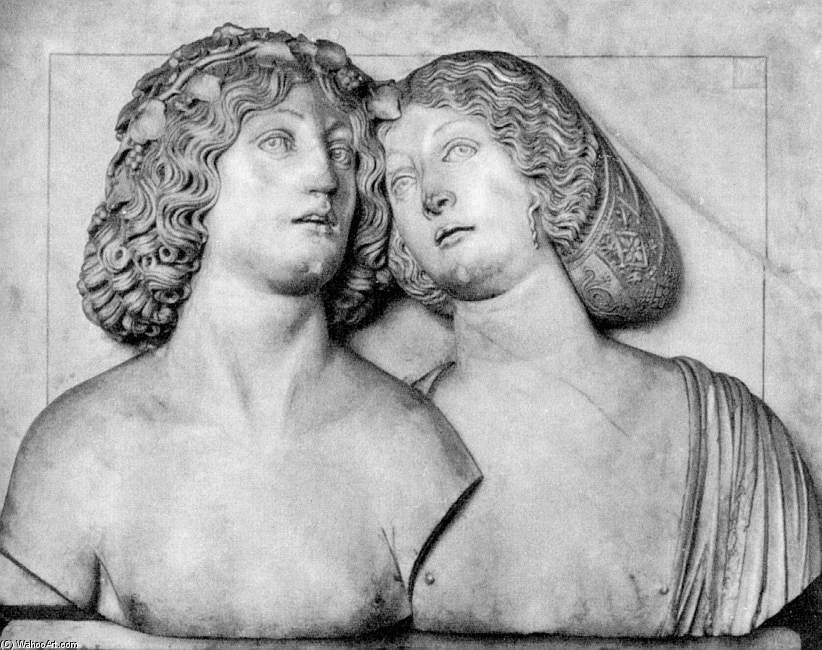 Wikioo.org - The Encyclopedia of Fine Arts - Painting, Artwork by Tullio Lombardo (Tullio Solari) - Bacchus and Ariadne