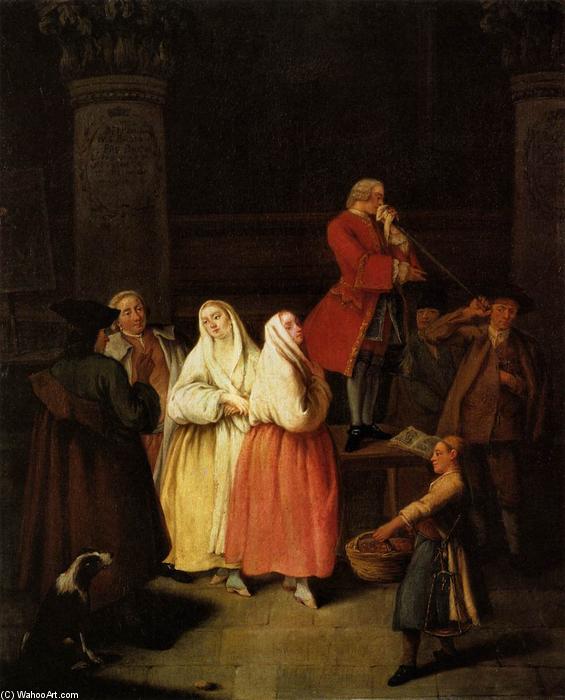 Wikioo.org - The Encyclopedia of Fine Arts - Painting, Artwork by Pietro Longhi - The Soothsayer