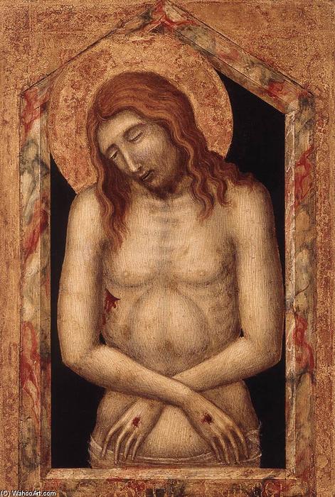 WikiOO.org - Εγκυκλοπαίδεια Καλών Τεχνών - Ζωγραφική, έργα τέχνης Pietro Lorenzetti - Man of Sorrow