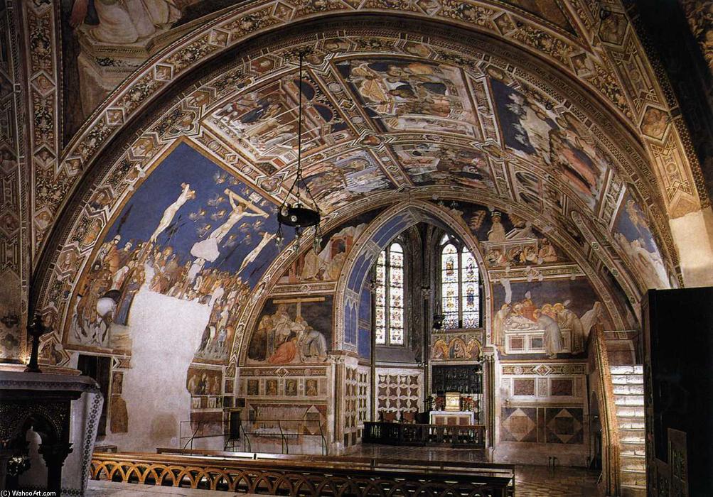 Wikioo.org - The Encyclopedia of Fine Arts - Painting, Artwork by Pietro Lorenzetti - View of the south transept