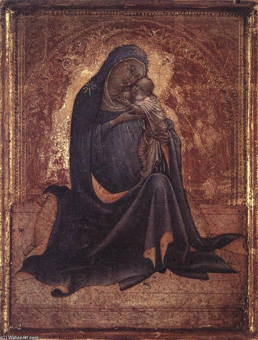 WikiOO.org - אנציקלופדיה לאמנויות יפות - ציור, יצירות אמנות Lorenzo Monaco - Diptych: Madonna of Humility