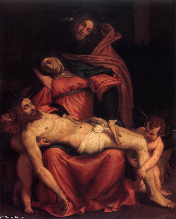 Wikioo.org – L'Enciclopedia delle Belle Arti - Pittura, Opere di Lorenzo Lotto - Pietà