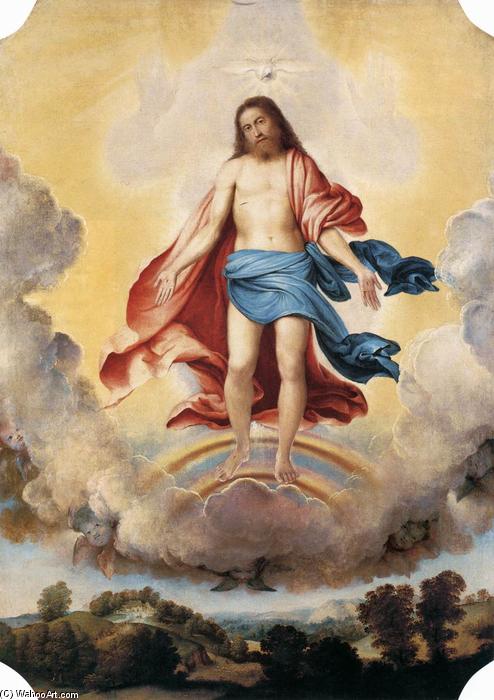 Wikioo.org - The Encyclopedia of Fine Arts - Painting, Artwork by Lorenzo Lotto - The Trinity