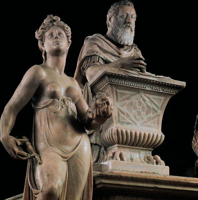 WikiOO.org - Encyclopedia of Fine Arts - Lukisan, Artwork Giovanni Marigliano - Monument of Don Pedro of Toledo (detail)