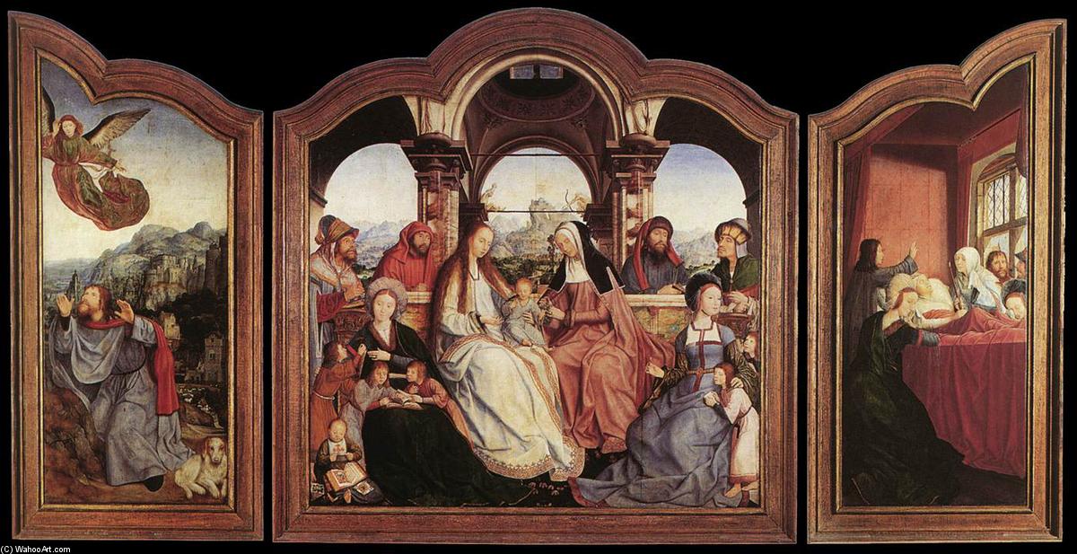 Wikioo.org - The Encyclopedia of Fine Arts - Painting, Artwork by Quentin Massys - St Anne Altarpiece