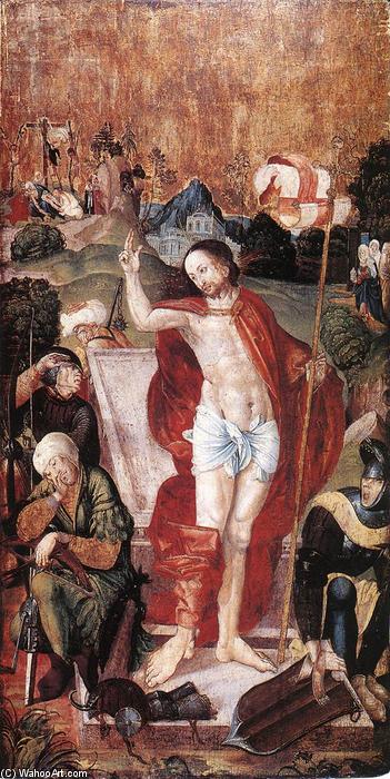WikiOO.org - Enciclopédia das Belas Artes - Pintura, Arte por Master M S - The Resurrection
