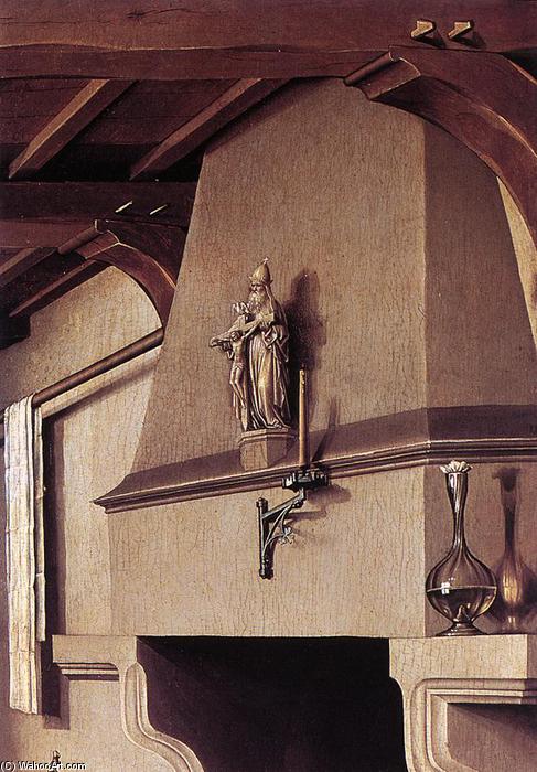 Wikioo.org - The Encyclopedia of Fine Arts - Painting, Artwork by Robert Campin (Master Of Flemalle) - The Werl Altarpiece (detail)