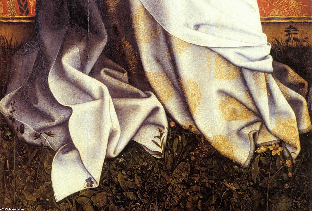 Wikioo.org - The Encyclopedia of Fine Arts - Painting, Artwork by Robert Campin (Master Of Flemalle) - Virgin and Child (detail)