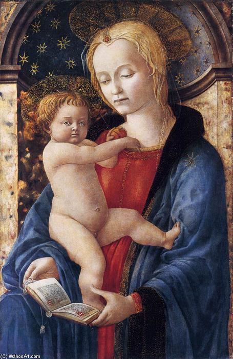 Wikioo.org - The Encyclopedia of Fine Arts - Painting, Artwork by Master Of The Castello Nativity - Madonna and Child